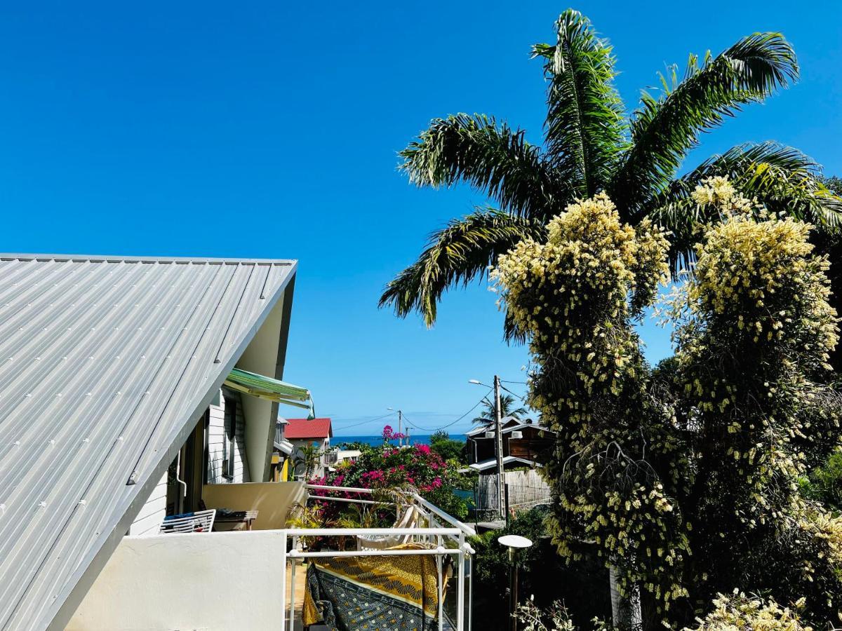 Apartament Appart. Avec Grande Terrasse Vue Ocean Saint-Gilles Les Bains Zewnętrze zdjęcie