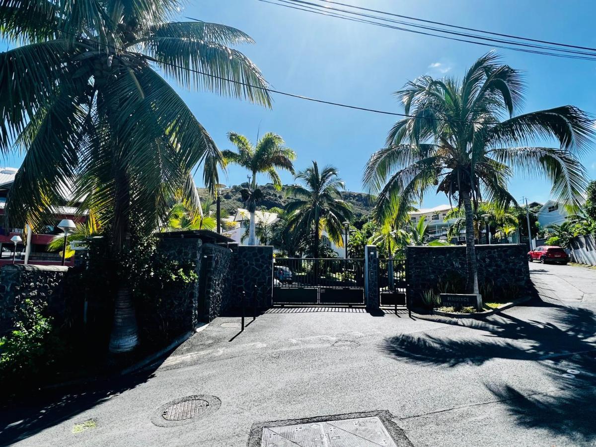 Apartament Appart. Avec Grande Terrasse Vue Ocean Saint-Gilles Les Bains Zewnętrze zdjęcie