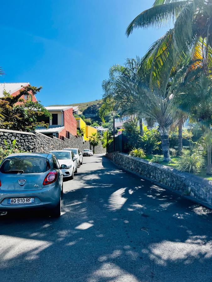 Apartament Appart. Avec Grande Terrasse Vue Ocean Saint-Gilles Les Bains Zewnętrze zdjęcie